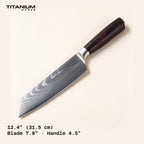 Titanium Wares Japanese Kiritsuke knife