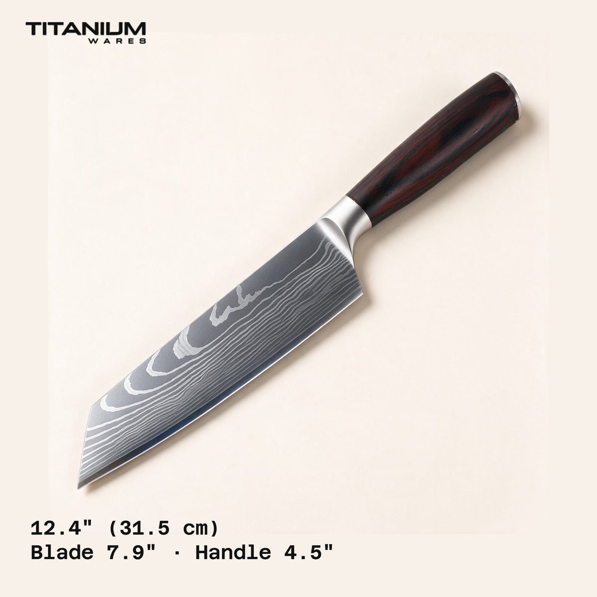 Titanium Wares Japanese Kiritsuke knife